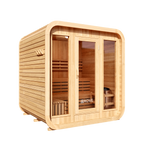 Premium Cube Sauna by Cartvora — 3–4 Person