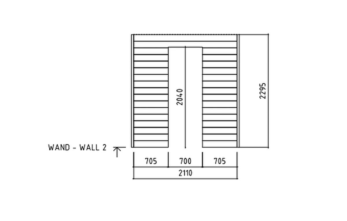 Compact Indoor Sauna 4 m²