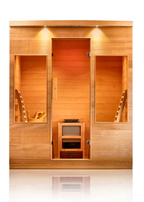 Serene Indoor Sauna — 3–4 Person Hemlock