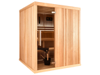 4 Person Square Indoor Traditional Finnish Sauna