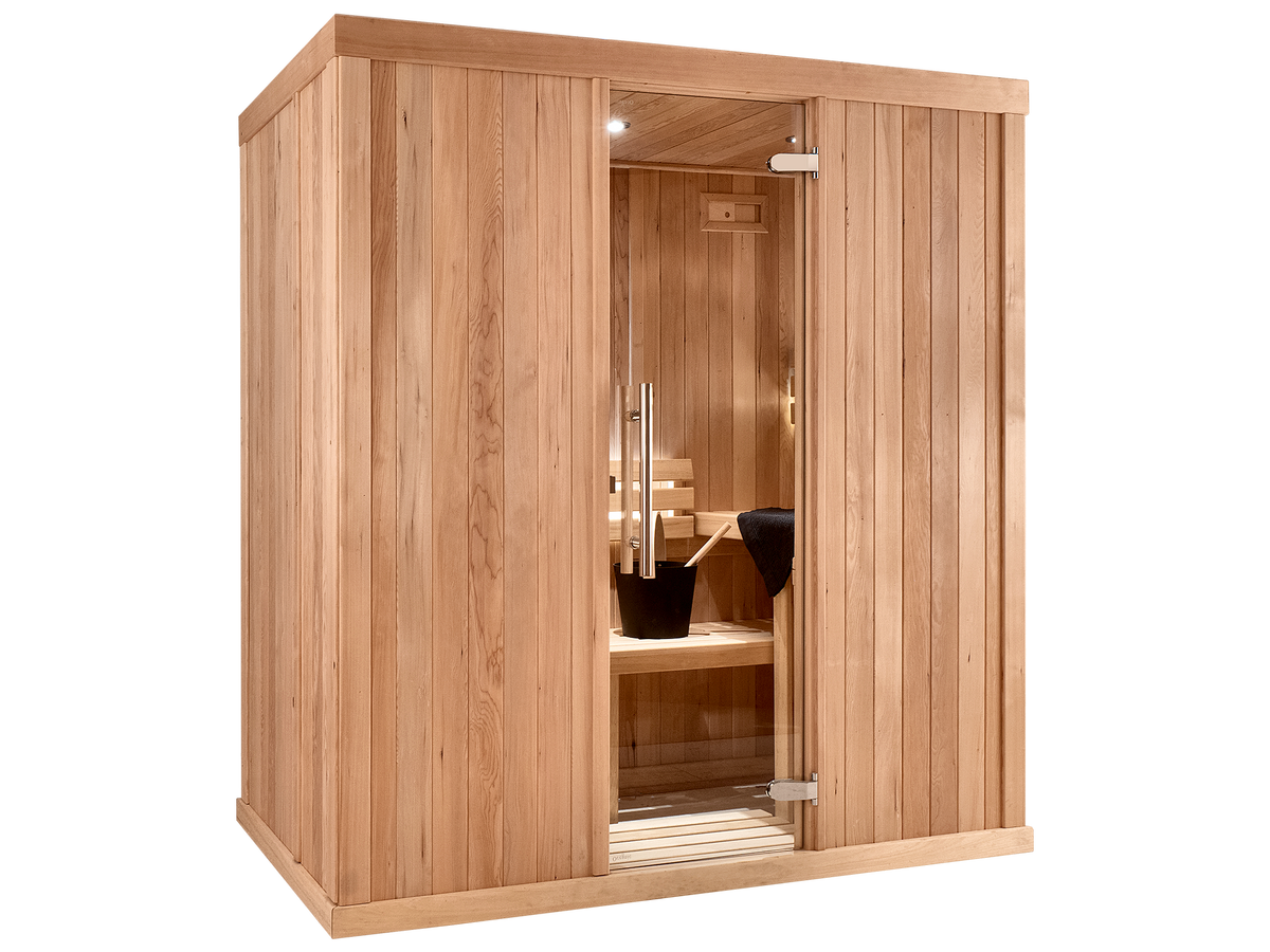 2 Person Long Indoor Finnish Sauna