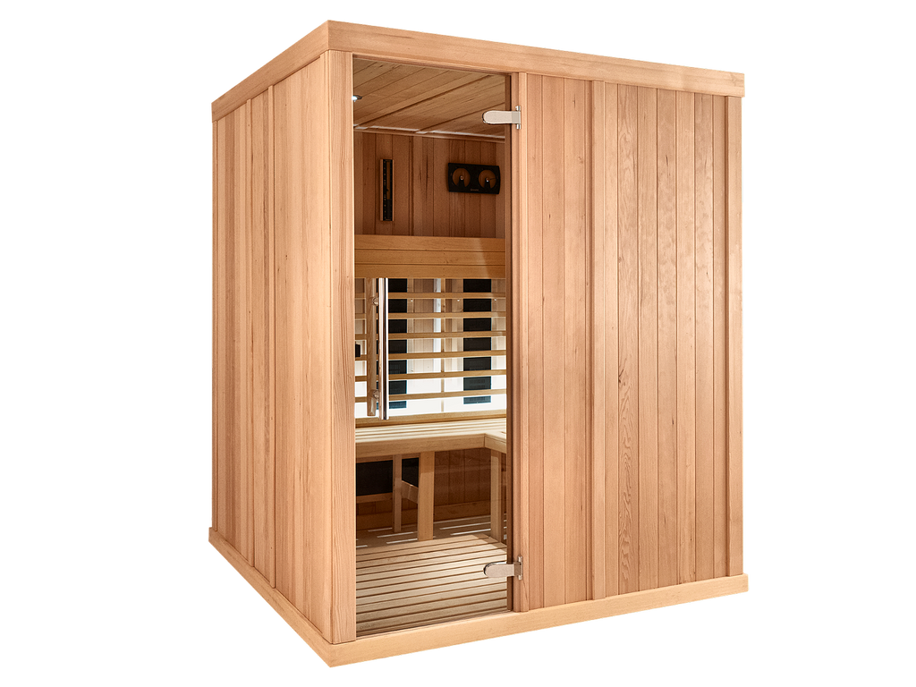 4 Person Square Indoor Infrared Sauna