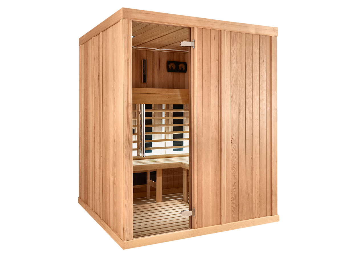 4 Person Square Indoor Infrared Sauna