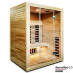 3 Person Full Spectrum Infrared Hemlock Sauna