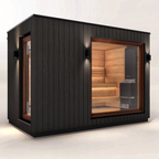 5 Person Outdoor Sauna with Changing Room