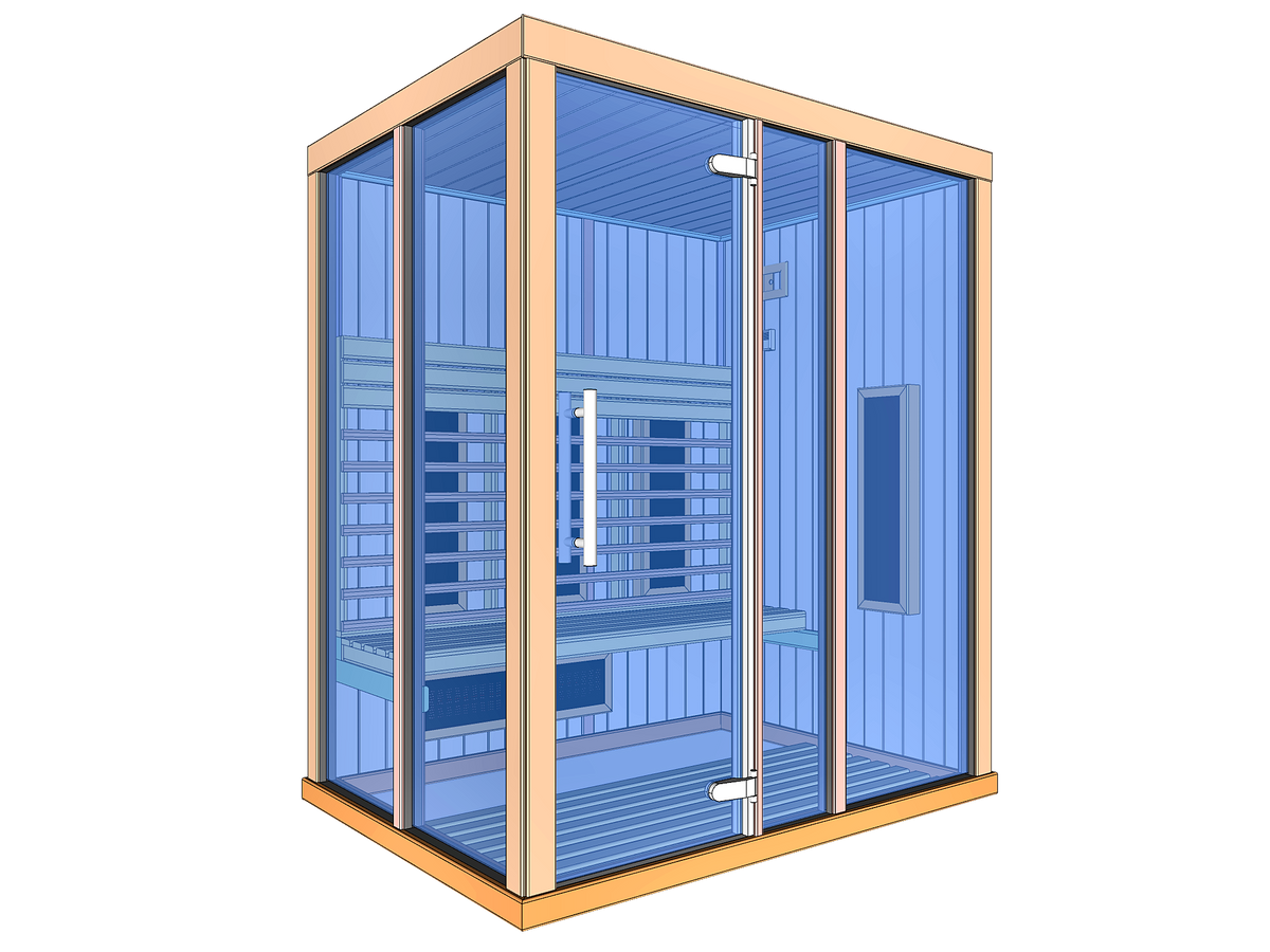 3 Person Indoor Infrared Sauna