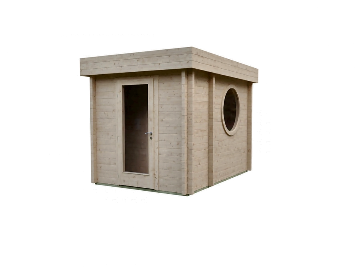 Compact Outdoor Sauna Cottage — 4 Person