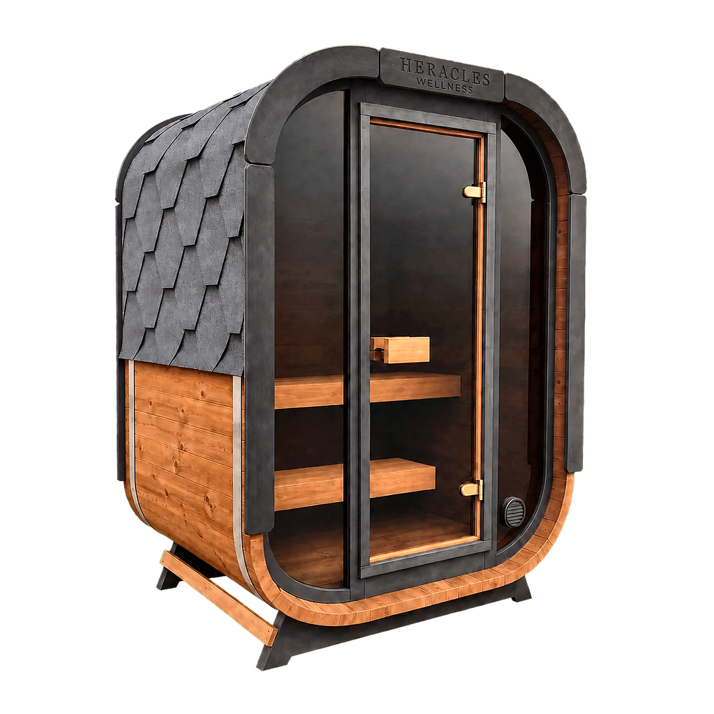 1–2 Person Compact Traditional Outdoor Sauna
