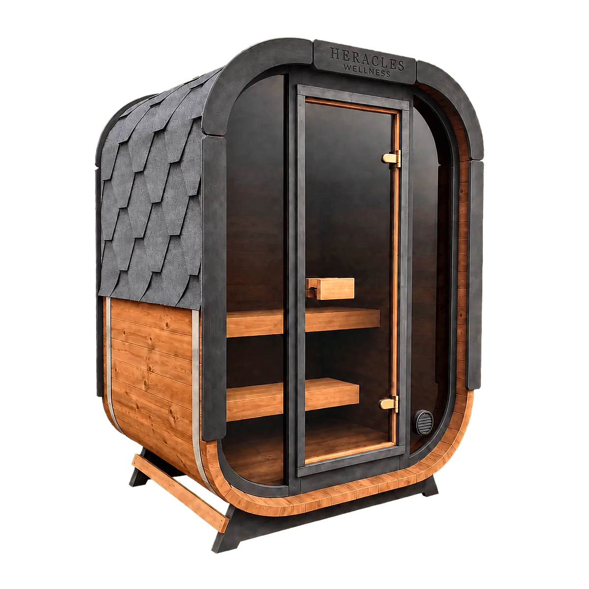 1–2 Person Compact Traditional Outdoor Sauna