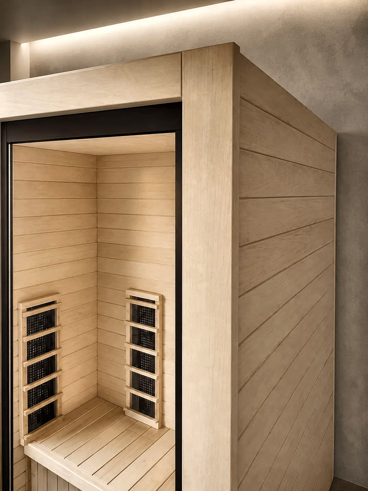 2 Person Full-Spectrum Infrared Sauna with App Control