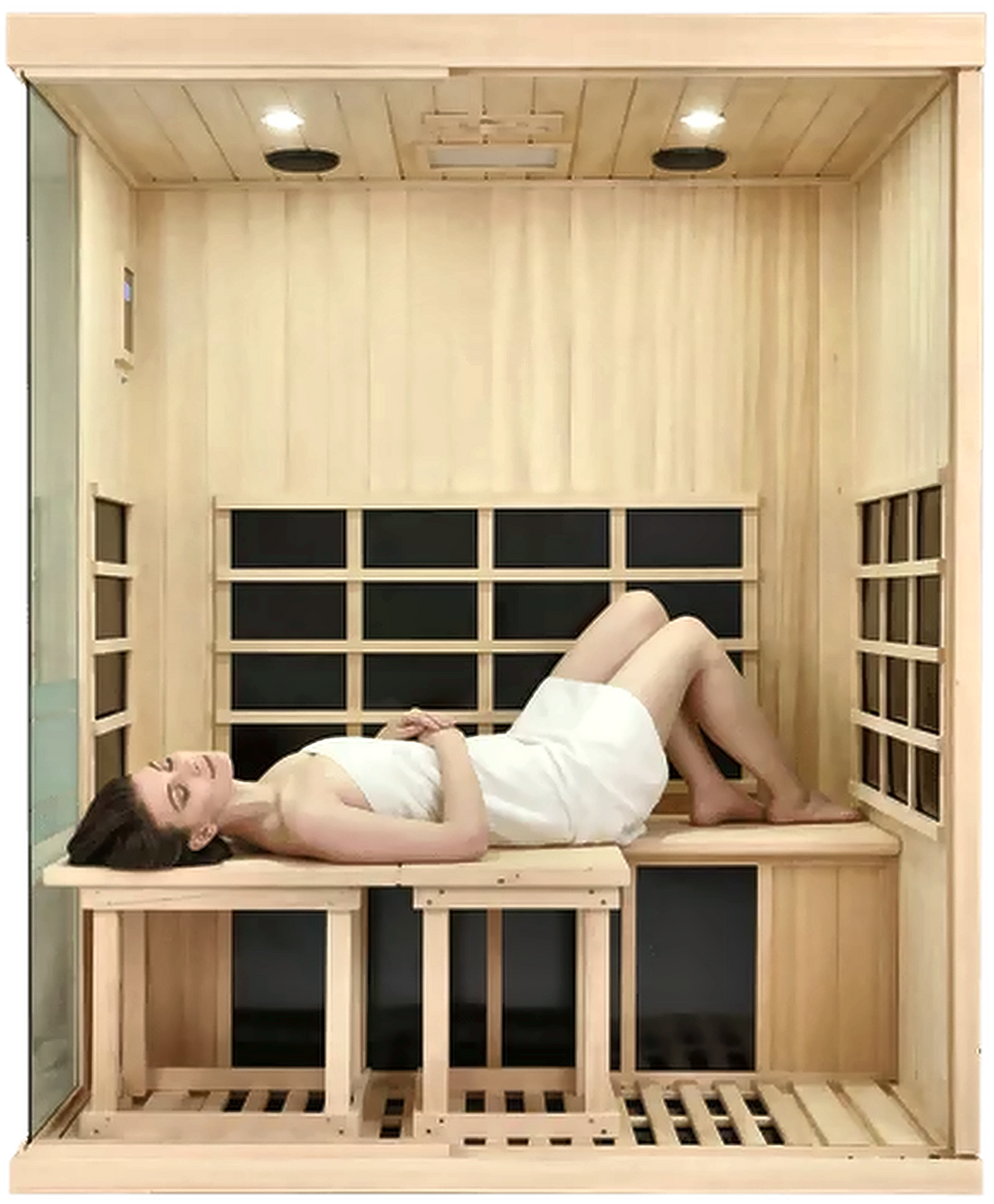 3 Person 360° Infrared Sauna with Smart App Control