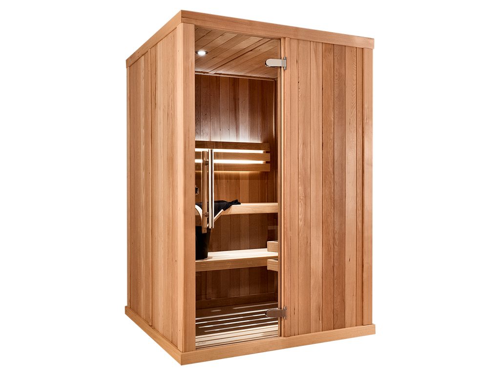 3 Person Square Indoor Finnish Sauna