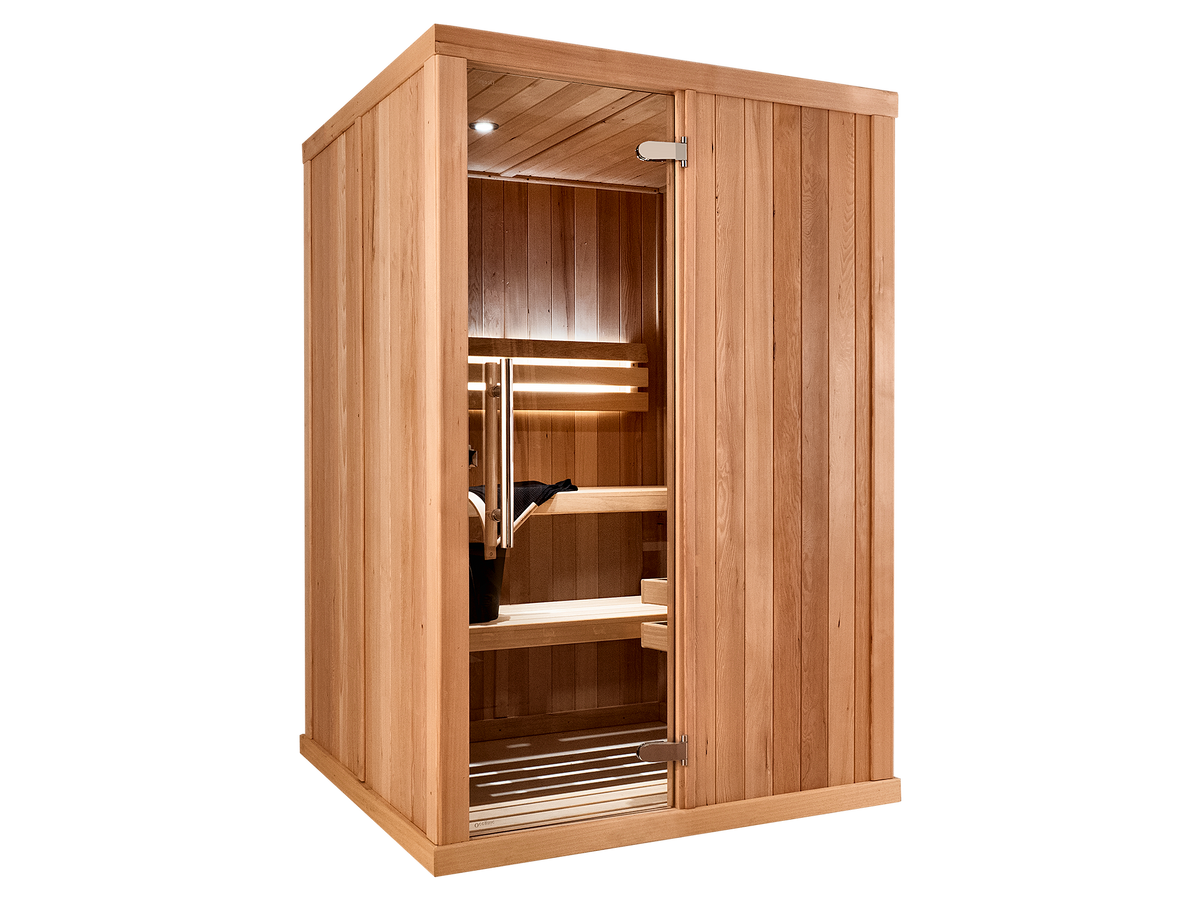 3 Person Square Indoor Finnish Sauna
