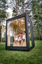 4 Person Premium Outdoor Sauna Cabin