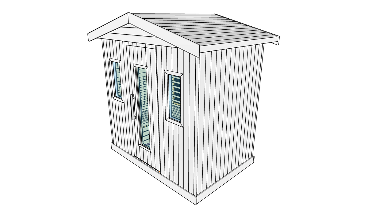 4 Person Outdoor Infrared Sauna