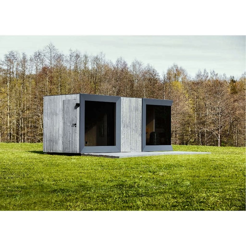 5 Person Outdoor Sauna with Shower