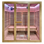 4 Person Indoor Low-EMF Carbon Infrared Sauna