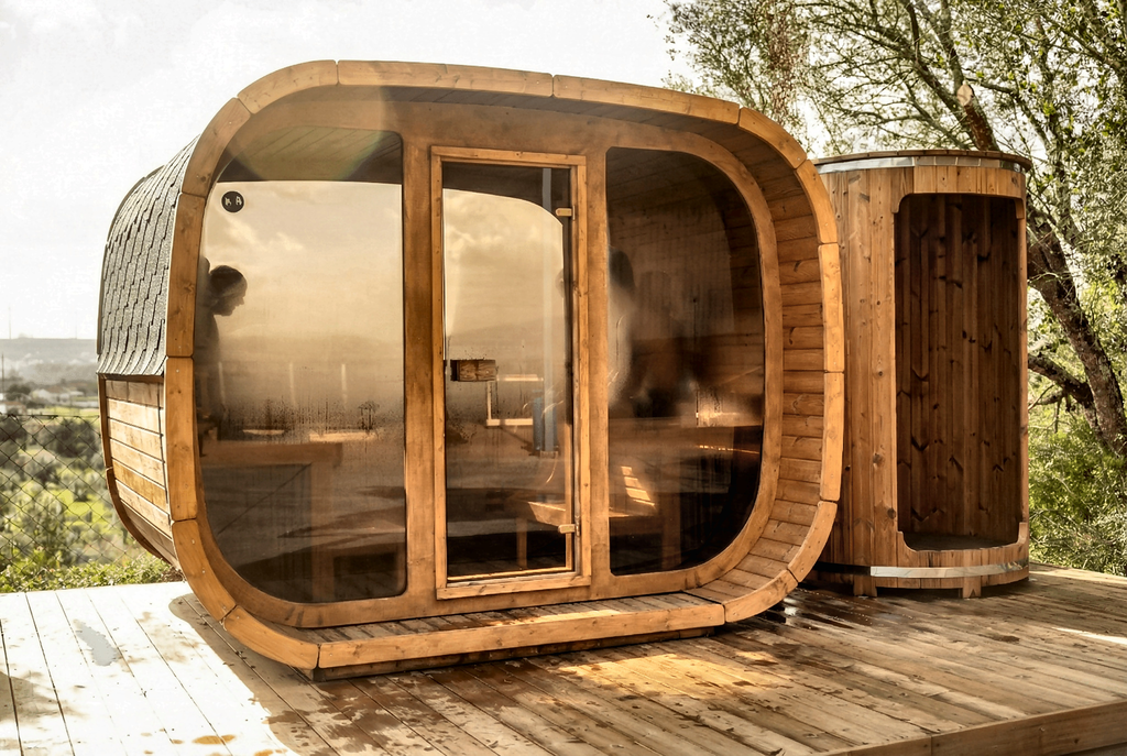 Cube 300 - Outdoor Sauna by Cartvora