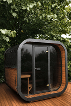 Outdoor Cube 220 Sauna by Cartvora — 2–3 Person
