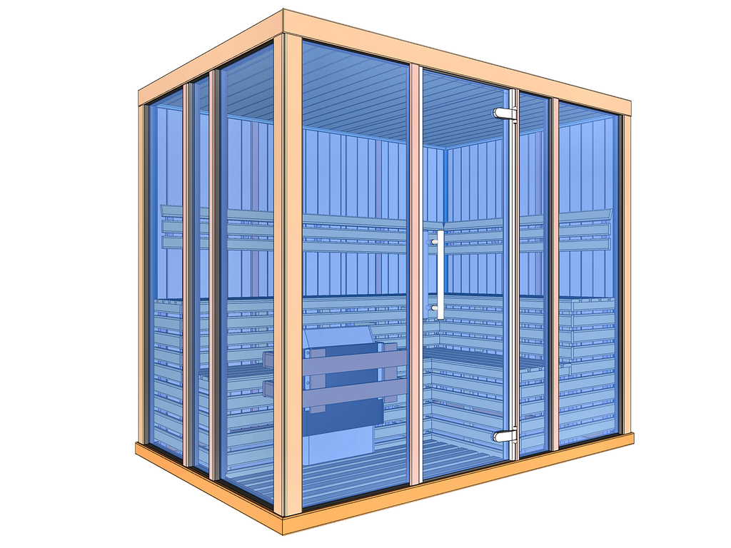 5 Person Spacious Indoor Traditional Finnish Sauna