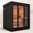 3 Person Compact Thermowood Outdoor Sauna