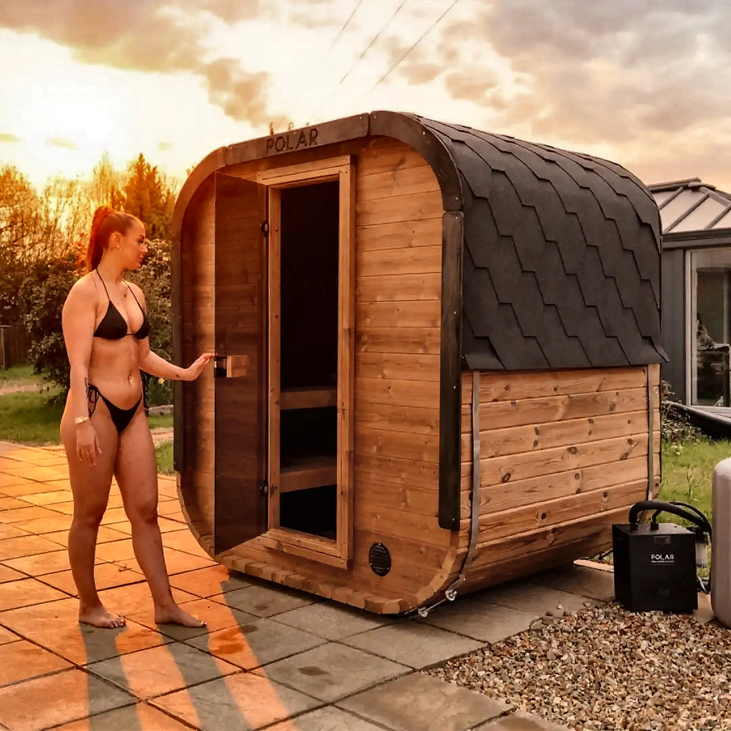 Recovery Sauna Cube by Cartvora — 3–5 Person Outdoor Sauna