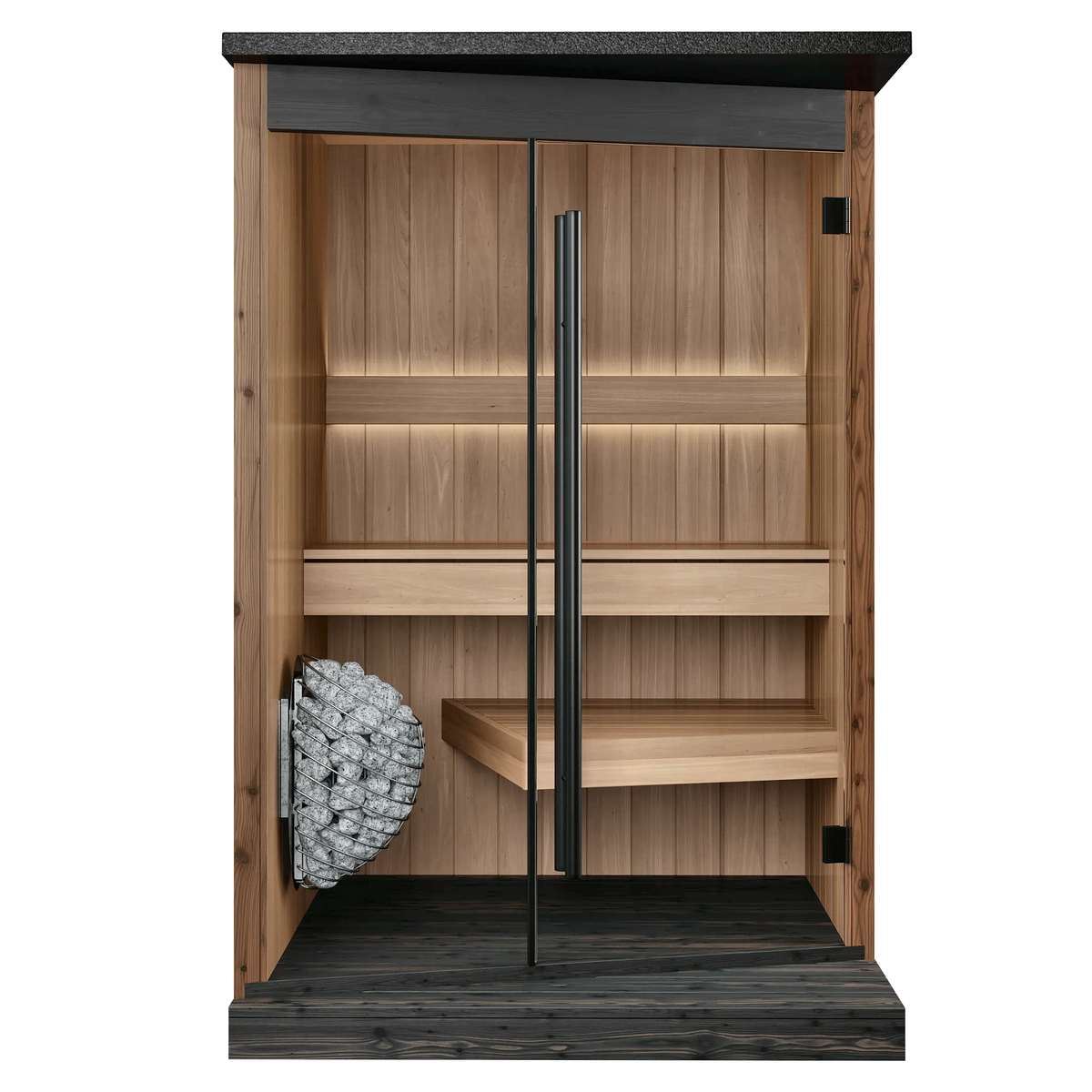 2 Person Compact CLT Outdoor Sauna