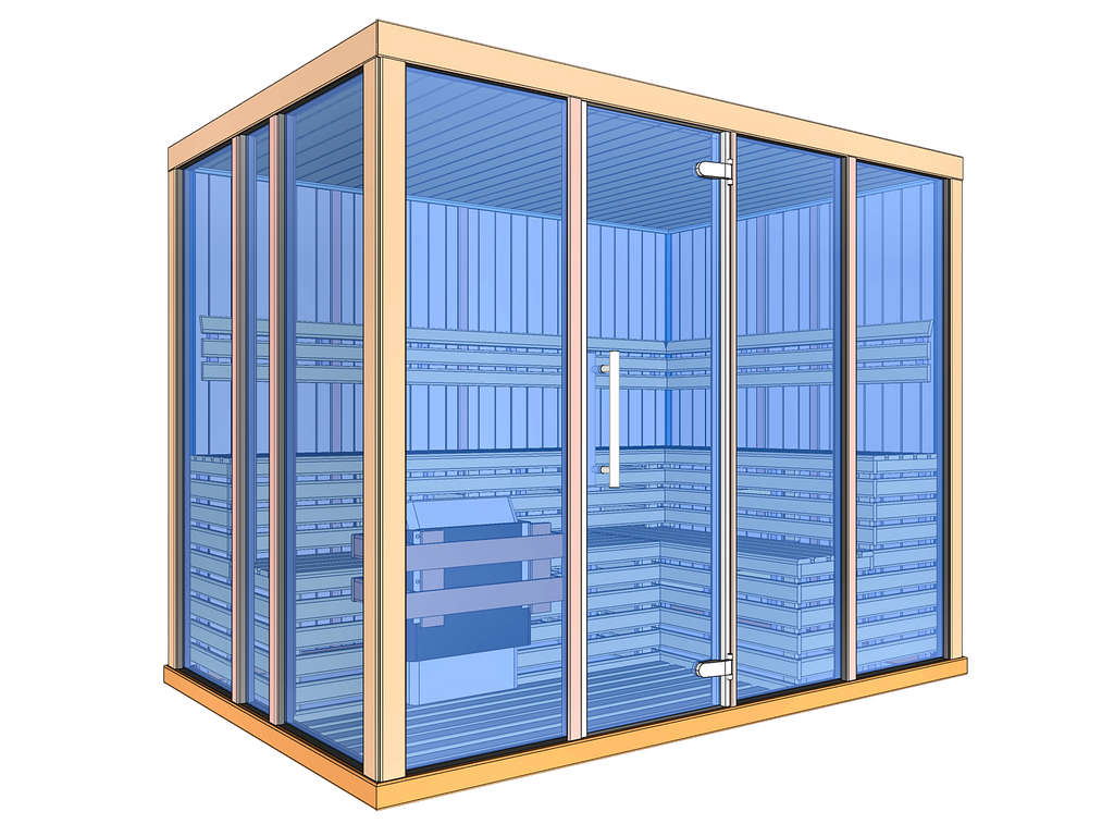 5 Person Large Indoor Traditional Finnish Sauna