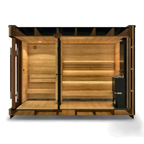 5 Person Outdoor Sauna with Changing Room