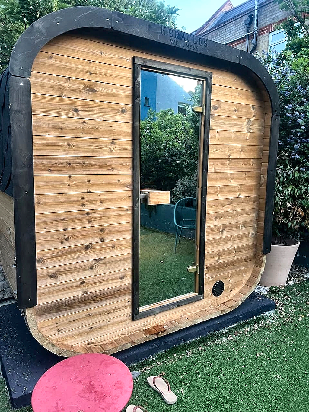 2 Person Compact Thermowood Outdoor Sauna