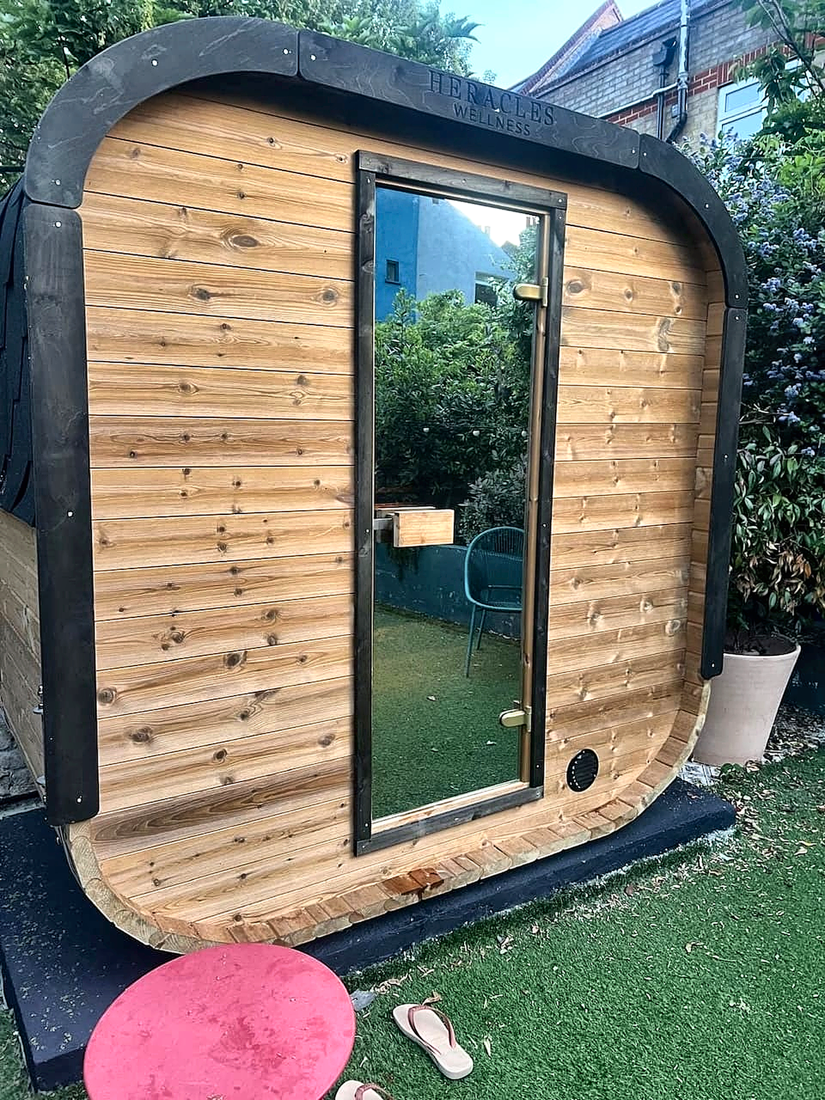 2 Person Compact Thermowood Outdoor Sauna
