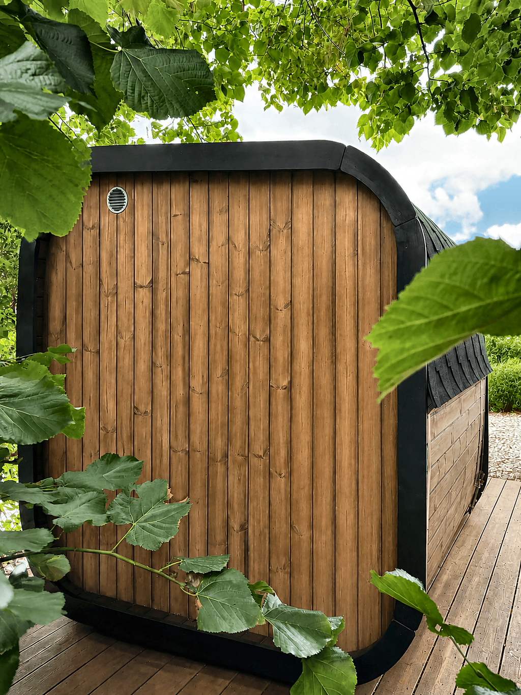 Outdoor Cube 220 Sauna by Cartvora — 2–3 Person