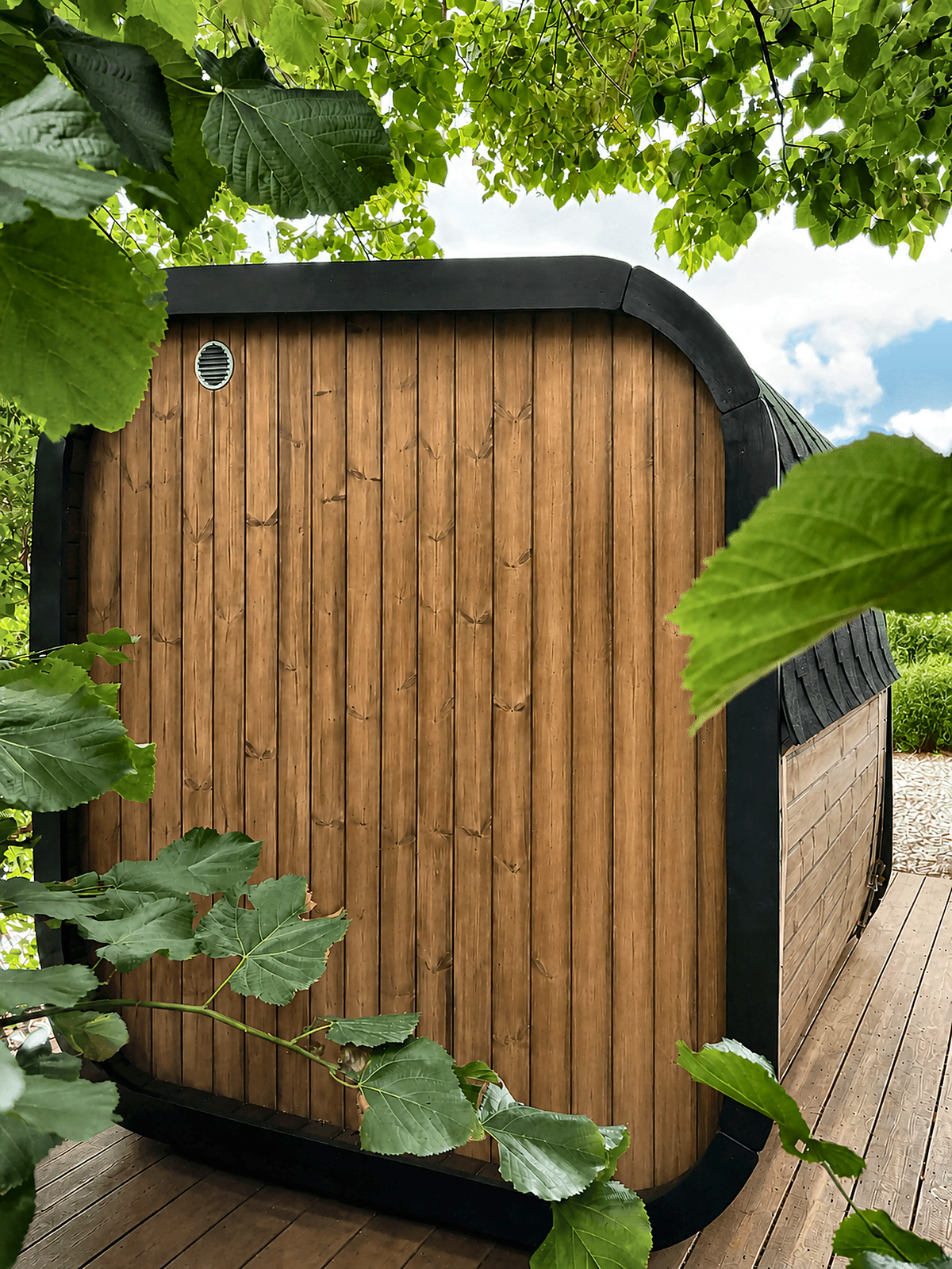 Outdoor Cube 220 Sauna by Cartvora — 2–3 Person