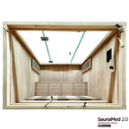 3 Person Full Spectrum Infrared Hemlock Sauna