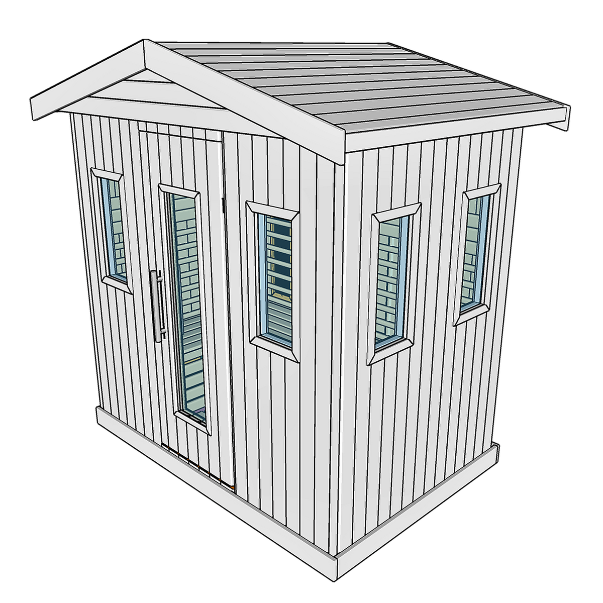 4 Person Outdoor Infrared Sauna