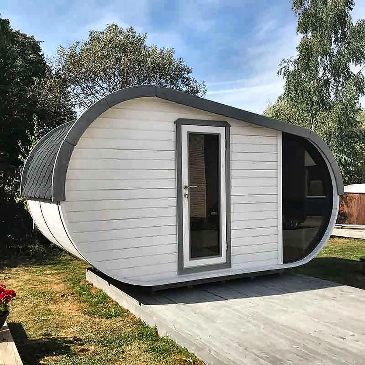 6–8 Person Nordic Spruce Outdoor Sauna