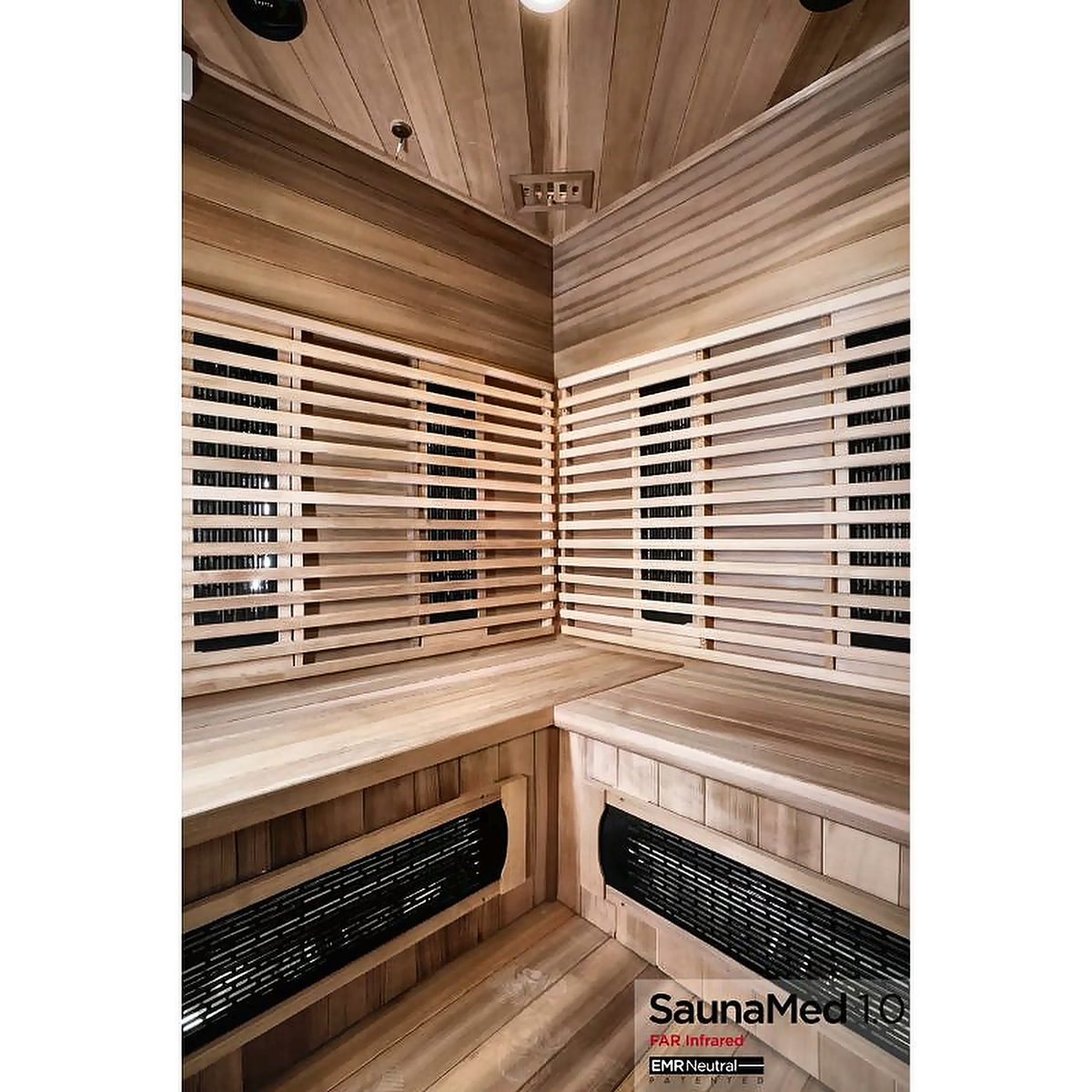 SaunaMed by Cartvora — 4–5 Person Luxury FAR Infrared Sauna