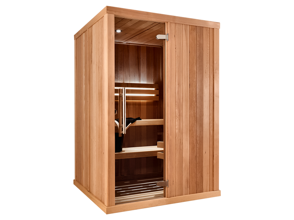 3 Person Square Indoor Finnish Sauna