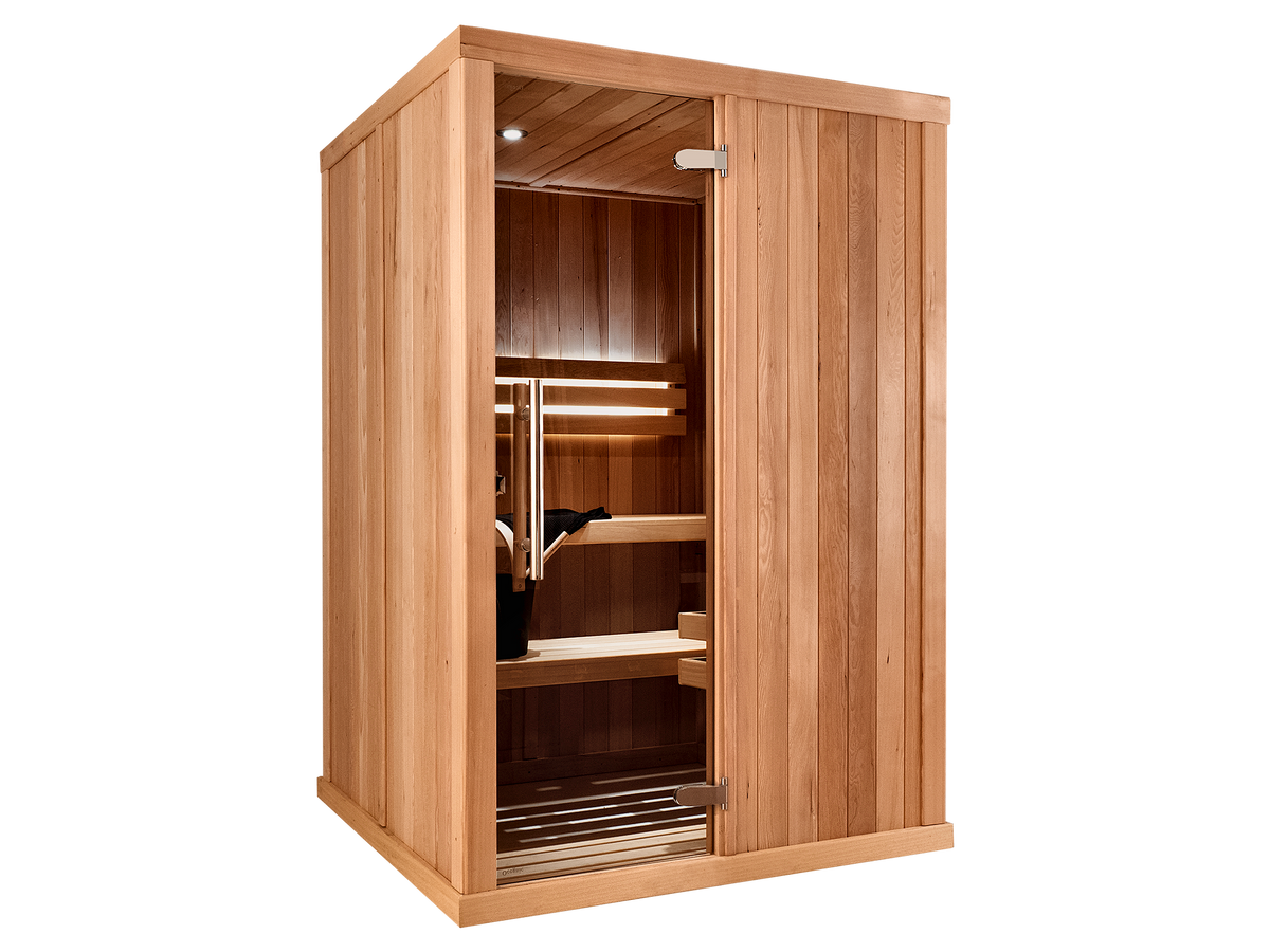 3 Person Square Indoor Finnish Sauna