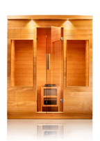 Serene Indoor Sauna — 3–4 Person Hemlock
