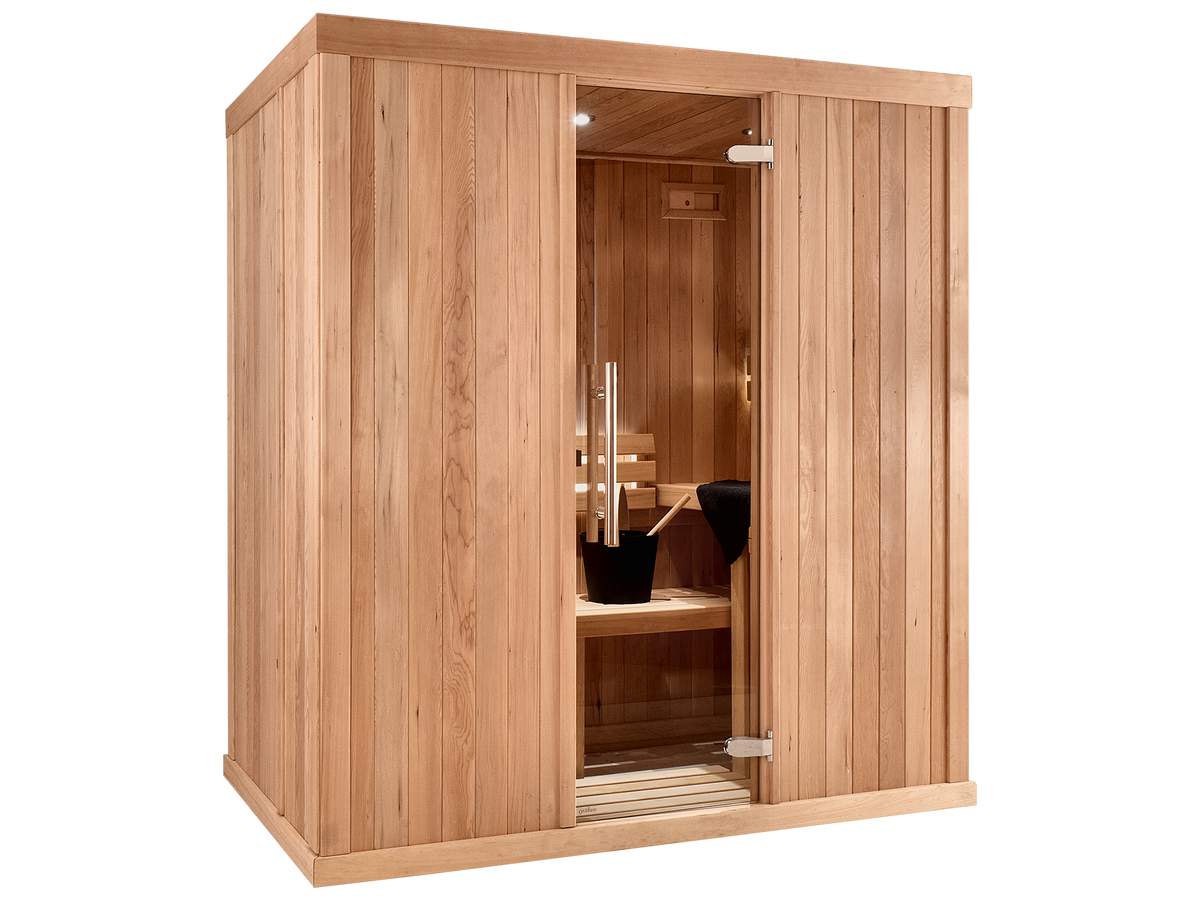 2 Person Long Indoor Finnish Sauna