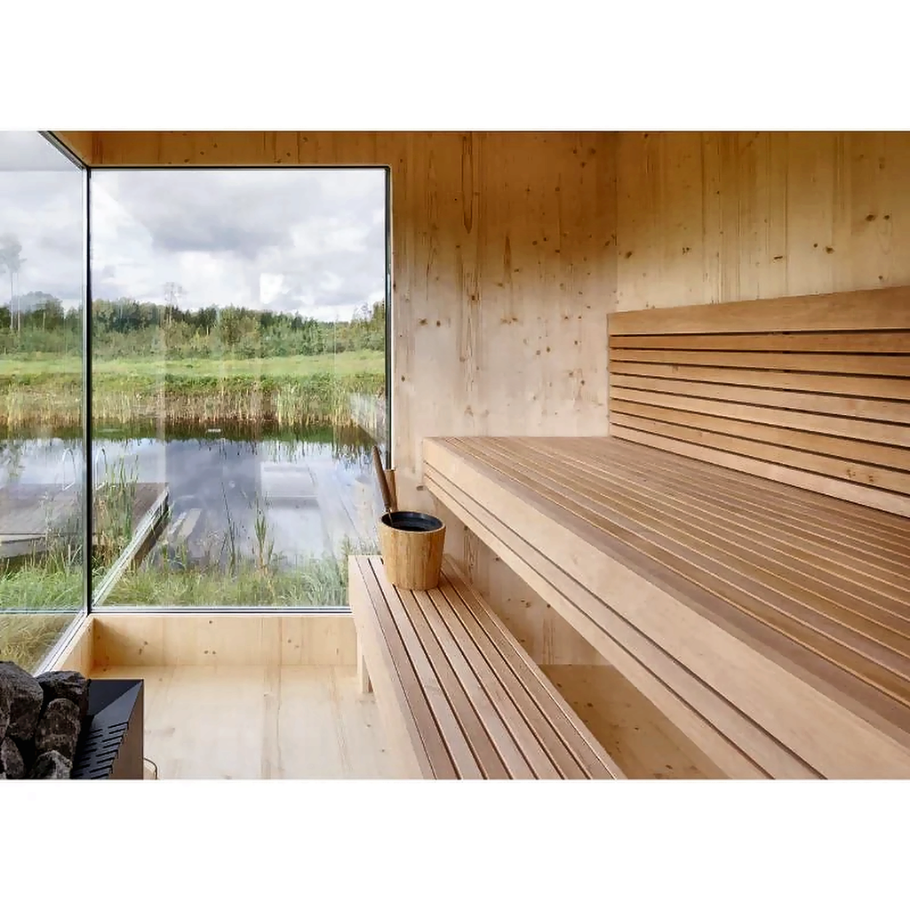 Outdoor Sauna — 5 Person with Changing Room