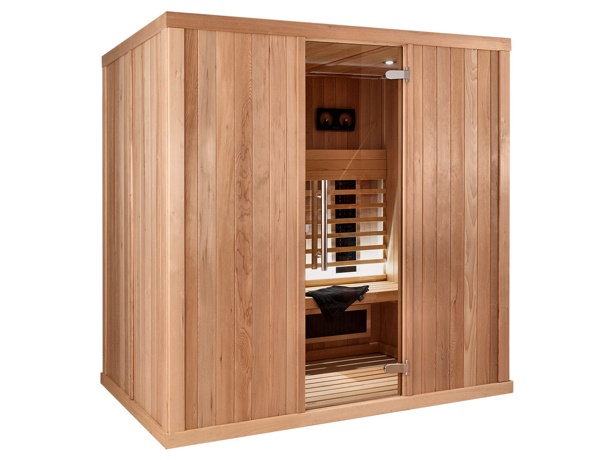 3 Person Spacious Indoor Infrared Sauna