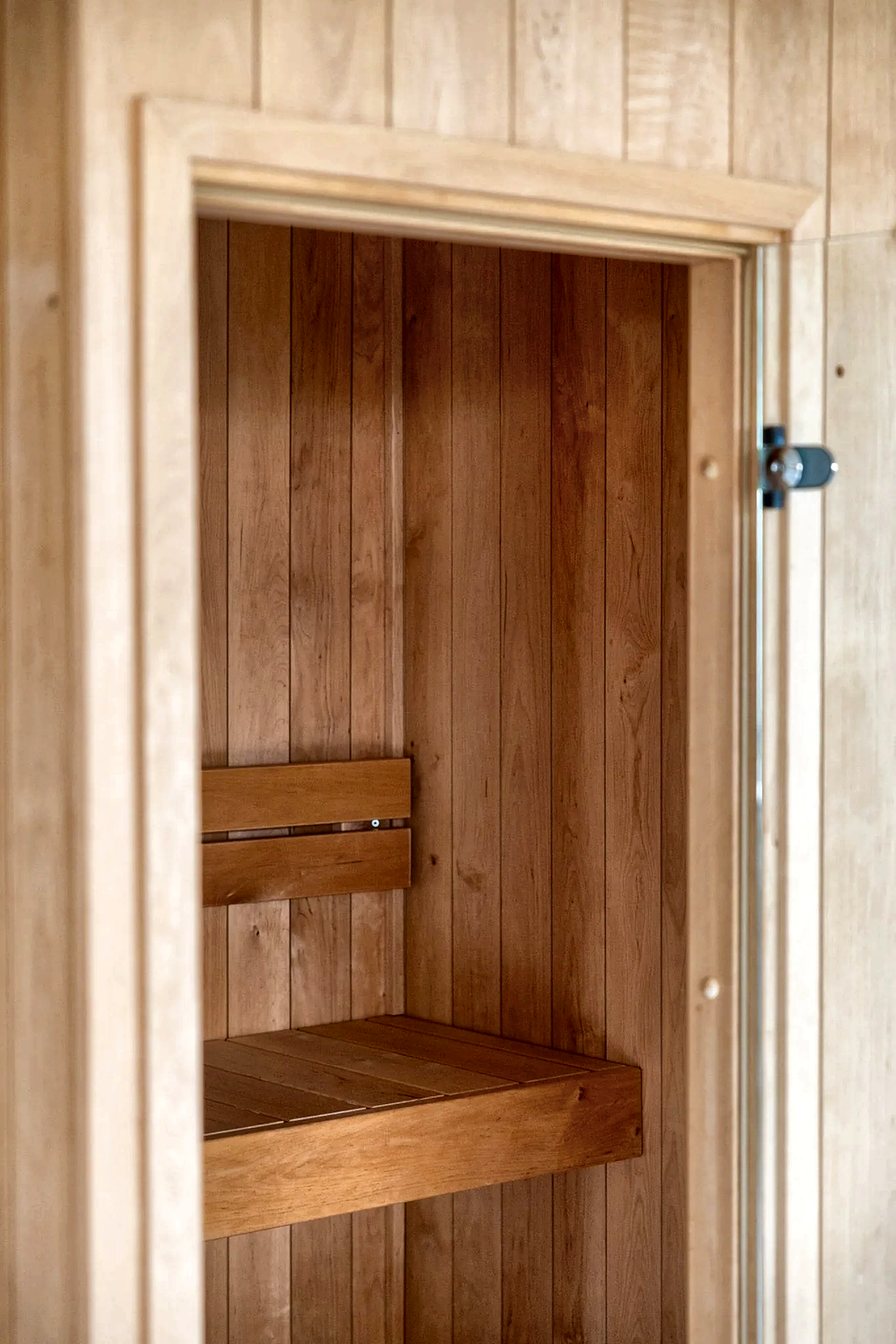 Compact One-Person Indoor Traditional Sauna