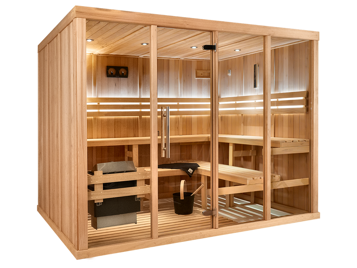 8 Person Large Indoor Traditional Finnish Sauna