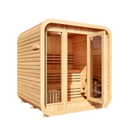 Premium Cube Sauna by Cartvora — 3–4 Person