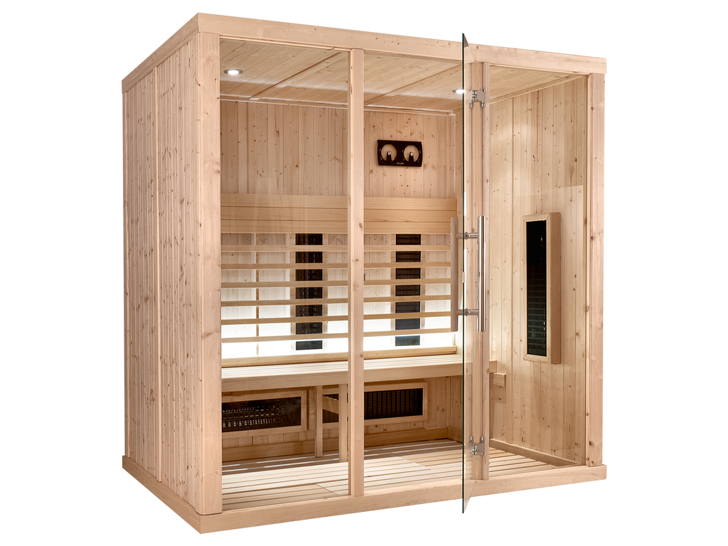 3 Person Spacious Indoor Infrared Sauna