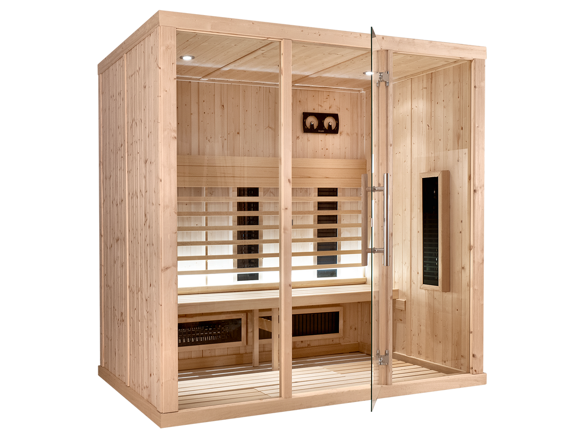 3 Person Spacious Indoor Infrared Sauna