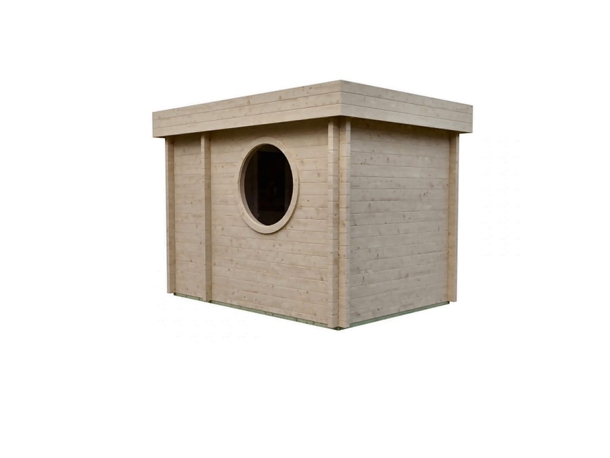 Compact Outdoor Sauna Cottage — 4 Person