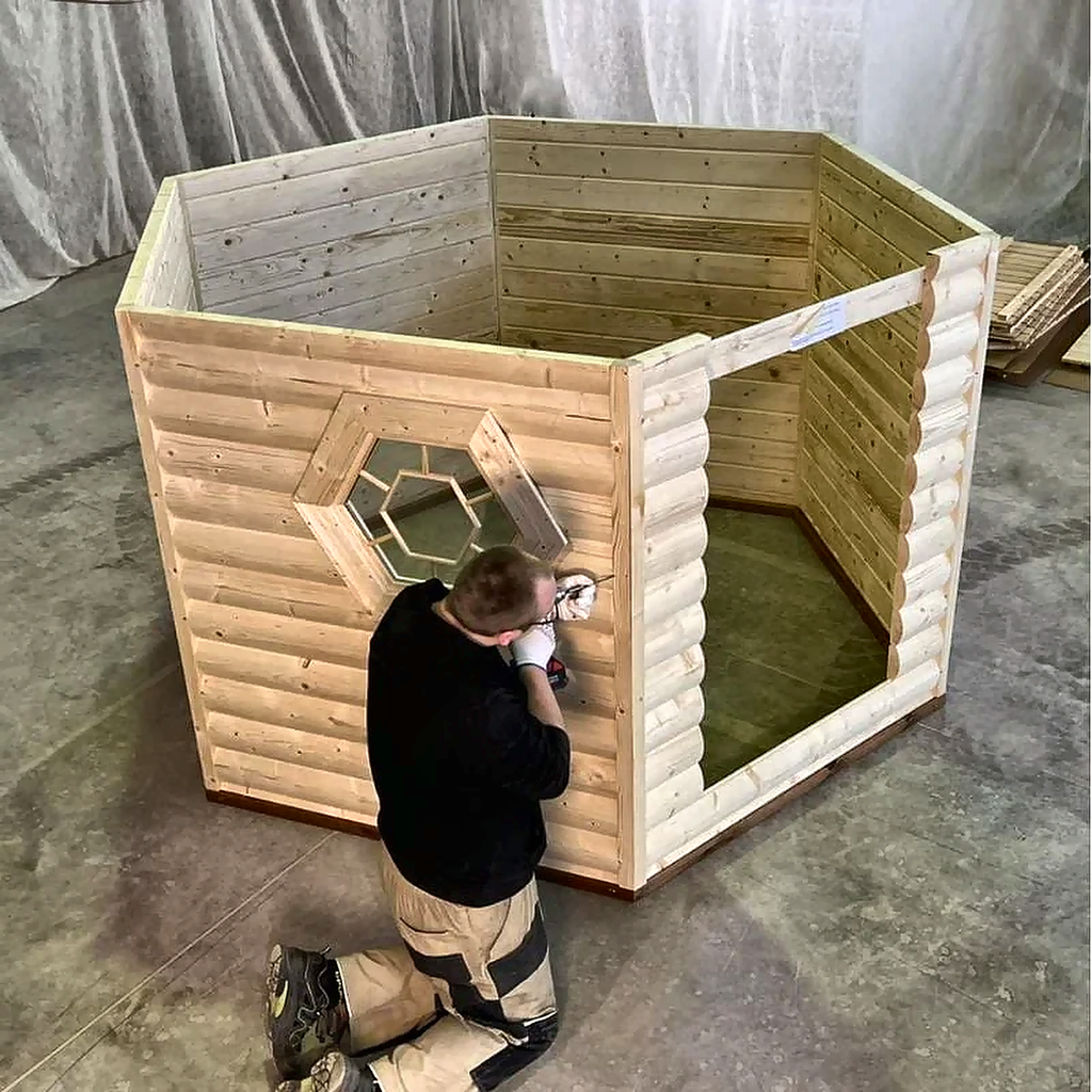 2 Person Hybrid Infrared Traditional Outdoor Sauna